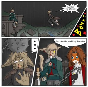 Rating: Questionable Score: 0 Tags: anthro armor attack basitin big_ears black_body black_fur blood blue_eyes bodily_fluids bridge brown_hair canid canine chain claws clothed clothing colored comic conditional_dnp creek dialogue e621 ellipsis english_text felid female fight flail fox fur group hair humor hybrid jumping keidran keith_keiser lagomorph laura_(twokinds) long_hair machete male mammal melee_weapon misterkidder mountain nickolai_alaric open_mouth orange_body orange_fur outside parody pwned raining red_fox robe shirt short_hair shoulder_pads sword tan_body tan_fur text tom_fischbach topwear true_fox twokinds water weapon wet white_body white_fur wounded yellow_eyes User: bunchy7s