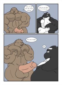 Rating: Explicit Score: 0 Tags: anthro aquatic balls bear belly biceps big_muscles big_pecs big_penis breakfast brown_body brown_fur bulge cetacean comic dialogue dolphin duo e621 english_text erection foreskin fur genitals growth heart_symbol huge_pecs huge_penis humanoid_genitalia humanoid_penis hyper hyper_genitalia hyper_penis kitchen male male/male mammal moobs multicolored_body multiple_scenes muscular muscular_arms nude oceanic_dolphin orca partially_retracted_foreskin pecs penis sex stupidgit text tongue toothed_whale User: bunchy7s