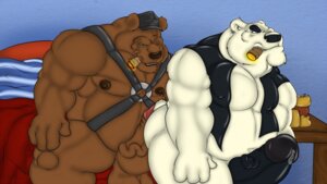 Rating: Explicit Score: 0 Tags: alcohol anthro balls bear bed beer belly beverage biceps big_penis bodily_fluids brown_bear brown_body brown_fur brubearbrown cigar clothing duo e621 erection food fur furniture genital_fluids genitals green_eyes grizzly_bear harness hat headgear headwear hot_dogging huge_penis hyper hyper_genitalia hyper_penis leather leather_daddy male male/male mammal mastertrucker muscular nude penis polar_bear precum sabbern sex slightly_chubby smoking topwear ursine vein veiny_penis vest User: bunchy7s