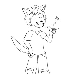 Rating: Safe Score: 0 Tags: 1:1 4_fingers 6_fingers anonymouslyanonymous anthro black_and_white bottomwear canid canine canis cargo_shorts clothed clothing domestic_dog e621 fingers front_view fully_clothed hand_on_hip hi_res husky male mammal monochrome nordic_sled_dog one_eye_closed shirt shorts simple_background snap solo spitz star star_wink t-shirt toony topwear white_background wink User: bunchy7s