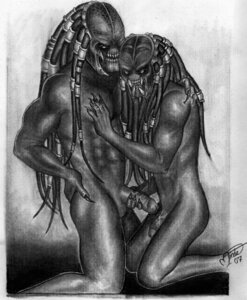Rating: Explicit Score: 0 Tags: age_difference alien duo e621 erection foreskin frottage genitals greyscale half-erect handjob hug humanoid humanoid_genitalia humanoid_penis male male/male monochrome not_furry orkpork penile penis penises_touching predator_(franchise) retracted_foreskin sex size_difference yautja User: bunchy7s