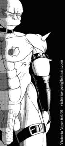 Rating: Explicit Score: 0 Tags: 1boy 2006 abs armband belt_collar black_background doom elbow_gloves fingerless_gloves foreskin glare half-erect imp_(doom) inverted_cross latex_gloves male male_only monochrome muscular muscular_male partially_retracted_foreskin penis retracted_foreskin rule34 saturo sketch spikes standing thigh_belt uncircumcised veiny_penis victoria_viper User: bunchy7s