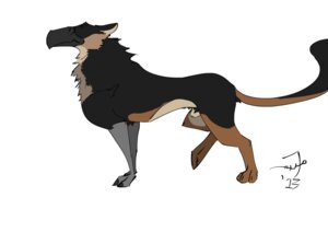 Rating: Explicit Score: 0 Tags: absurd_res animal_genitalia avian ballisticknife2013 beak e621 feral fully_sheathed genitals gryphon hi_res male mythological_avian mythological_creature mythology sheath simple_background solo tail white_background User: bunchy7s