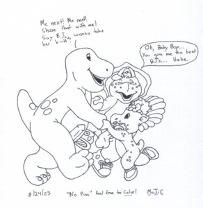 Rating: Explicit Score: 0 Tags: 1girls 2003 b.j._(barney) baby_bop barney_and_friends barney_the_dinosaur female male male_focus penis rule34 tagme User: bunchy7s