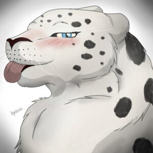 Rating: Safe Score: 0 Tags: 1:1 blue_eyes blush digitoxici e621 felid female feral hi_res looking_at_viewer mammal pantherine simple_background smile snow_leopard solo white_background User: bunchy7s