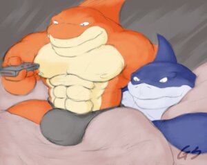Rating: Questionable Score: 0 Tags: abs anthro aquatic biceps big_muscles brother_(lore) brothers_(lore) bulge carpet_shark clothed clothing duo e621 fin fish glaciersnow great_white_shark mackerel_shark male muscular muscular_male ripster shark sibling_(lore) sitting skimpy slammu street_sharks underwear whale_shark white_shark User: bunchy7s Rating: Questionable Score: 0 Tags: abs anthro aquatic biceps big_muscles brother_(lore) brothers_(lore) bulge carpet_shark clothed clothing duo e621 fin fish glaciersnow great_white_shark mackerel_shark male muscular muscular_male ripster shark sibling_(lore) sitting skimpy slammu street_sharks underwear whale_shark white_shark User: bunchy7s