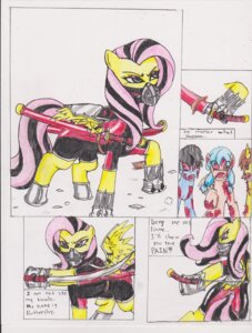 Rating: Questionable Score: 0 Tags: armor black_hair blood blue_body blue_eyes blue_fur blue_hair bodily_fluids brown_hair chaostone clothed clothing comic derp_eyes dialogue e621 emoshy english_text equid equine feathered_wings feathers female feral fluttershy_(mlp) friendship_is_magic frown fur hair hasbro hi_res horn long_hair mammal mask melee_weapon multicolored_hair my_little_pony mythological_creature mythological_equine mythology open_mouth pegasus pink_hair simple_background standing sword teeth text tongue two_tone_hair unicorn weapon wings yellow_body yellow_feathers yellow_fur User: bunchy7s