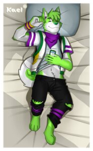 Rating: Safe Score: 0 Tags: akita anthro apple_inc. bed belly biped border bottomwear canid canine canis clothed clothing clothing_lift domestic_dog e621 earbuds electronics fur furniture green_body green_fur headphones hoodie husky ipod kael_tiger kerchief lying male mammal music navel niic nordic_sled_dog on_back on_bed pants portable_music_player shirt shirt_lift solo spitz tail topwear white_belly white_body white_border white_fur User: bunchy7s