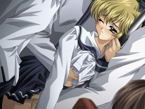 Rating: Explicit Score: 0 Tags: blonde_hair carnelian chikan female male public re_leaf rule34 school_uniform skirt User: bunchy7s