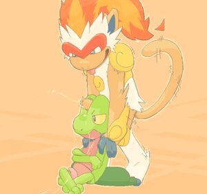 Rating: Explicit Score: 0 Tags: 2013 aliasing anthro argon_vile blue_eyes bodily_fluids cum digital_media_(artwork) duo e621 erection fire generation_3_pokemon generation_4_pokemon genital_fluids genitals half-erect humanoid_genitalia humanoid_penis infernape larger_male male male/male nintendo penis penis_on_head pokemon pokemon_(species) sitting size_difference smaller_male standing tongue tongue_out treecko unimpressed yellow_sclera User: bunchy7s