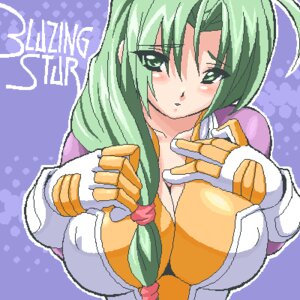 Rating: Questionable Score: 0 Tags: blazing_star bodysuit female green_hair lowres naomi_yamazaki rule34 snk User: bunchy7s