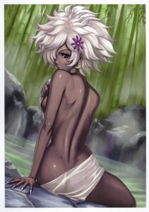 Rating: Questionable Score: 0 Tags: afro ass back bamboo bamboo_forest breasts dark-skinned_female dark_skin eiwa female female_only fingernails flower forest hair_ornament hair_over_one_eye highres long_fingernails looking_back nail nails nature no_more_heroes nude onsen rule34 shinobu_jacobs short_hair sideboob solo steam suda_51 towel water white_hair User: bunchy7s