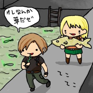 Rating: Safe Score: 0 Tags: 1:1 aquatic ashley_graham blonde_hair bodily_fluids capcom detailed_background dialogue duo e621 eating female fish food hair human humor japanese_text leon_kennedy male mammal not_furry resident_evil sheep_(pixiv) speech_bubble tan_hair tears text translated User: bunchy7s Rating: Safe Score: 0 Tags: 1:1 aquatic ashley_graham blonde_hair bodily_fluids capcom detailed_background dialogue duo e621 eating female fish food hair human humor japanese_text leon_kennedy male mammal not_furry resident_evil sheep_(pixiv) speech_bubble tan_hair tears text translated User: bunchy7s