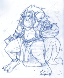 Rating: Safe Score: 0 Tags: abs anthro canid canine canis duga_(shining) e621 male mammal monochrome risuou sega shining_(sega) shining_force_exa simple_background sketch solo sourou_cerulean_wolf tail wolf User: bunchy7s