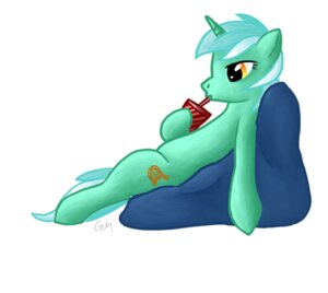 Rating: Safe Score: 0 Tags: 2011 bad_posture bean_bag beverage blue_hair container cool_colors cup cutie_mark drinking drinking_straw drinking_straw_in_mouth e621 equid equine female friendship_is_magic fur green_body green_fur hair hasbro holding_container holding_cup holding_object horn lazy lyra_heartstrings_(mlp) lyre mammal multicolored_hair musical_instrument my_little_pony mythological_creature mythological_equine mythology nude orange_eyes plucked_string_instrument rekkin92 side_view simple_background soda solo string_instrument tail unicorn white_background white_hair User: bunchy7s