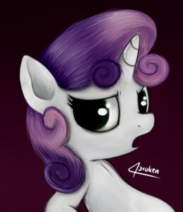 Rating: Safe Score: 0 Tags: 2012 43roken e621 equid equine female feral friendship_is_magic green_eyes hair half-length_portrait hasbro horn mammal multicolored_hair my_little_pony mythological_creature mythological_equine mythology portrait purple_hair simple_background solo sweetie_belle_(mlp) two_tone_hair unicorn young young_feral User: bunchy7s