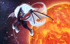Rating: Safe Score: 0 Tags: 16:10 2012 amber_eyes black_body black_fur blue_hair claws cutie_mark detailed_background e621 equid equine fan_character female feral flying frostline fur hair hasbro looking_at_viewer mammal membrane_(anatomy) membranous_wings multicolored_hair my_little_pony mythological_creature mythological_equine mythology pegasus planet quadruped solo space spacescape star sun tail tsitra360 two_tone_hair white_hair widescreen wings User: bunchy7s