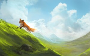 Rating: Safe Score: 0 Tags: 2011 alectorfencer ambiguous_gender canid canine cloud detailed_background dipstick_tail e621 feral fox mammal markings nature outside quadruped red_fox sky solo tail tail_markings true_fox User: bunchy7s