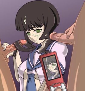 Rating: Explicit Score: 0 Tags: artist_request black_hair black_rock_shooter cum cum_on_face cum_on_hair female green_eyes rule34 school_uniform tagme takanashi_yomi User: bunchy7s