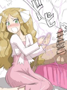 Rating: Explicit Score: 0 Tags: caitlin_(pokemon) caitlin_(pokemon_dppt) censored clothed_female_nude_male cum cumshot ejaculation female frontier_brain game_freak human japanese_text male nintendo penis pokemon pokemon_dppt psychic_powers psychic_stimulation rule34 sound_effects straight tagme tears twisting_penis User: bunchy7s