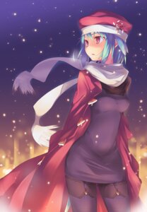 Rating: Explicit Score: 0 Tags: christmas dress female hat nanakusa original pantyhose red_eyes rule34 scarf short_hair snow solo thighhighs User: bunchy7s