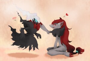 Rating: Safe Score: 0 Tags: ambiguous_gender anthro anthro_on_anthro blue_eyes blush canid canine darkrai duo e621 fangs generation_4_pokemon generation_5_pokemon hair heart_symbol hi_res legendary_pokemon mammal miracleclary nintendo pokemon pokemon_(species) red_hair teeth zoroark User: bunchy7s Rating: Safe Score: 0 Tags: ambiguous_gender anthro anthro_on_anthro blue_eyes blush canid canine darkrai duo e621 fangs generation_4_pokemon generation_5_pokemon hair heart_symbol hi_res legendary_pokemon mammal miracleclary nintendo pokemon pokemon_(species) red_hair teeth zoroark User: bunchy7s