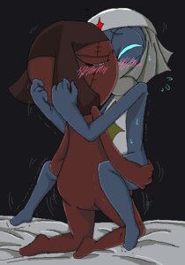 Rating: Explicit Score: 0 Tags: amphibian anal anthro black_background blush dororo_(sgt._frog) duo e621 giroro keronian kissing male male/male male_penetrated male_penetrating male_penetrating_male mask nellonello penetration sex sgt._frog simple_background User: bunchy7s