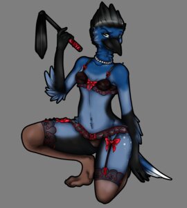 Rating: Questionable Score: 0 Tags: alpha_channel anthro avian beak biped bird black_beak black_hair blue_body blue_jay blue_skin bra camel_toe clothing corvid e621 female garter_straps hair hi_res jay_(bird) jewelry kneeling legwear lingerie looking_at_viewer navel necklace new_world_jay oscine panties passerine sesi simple_background solo stella_(pjt) stockings teal_eyes transparent_background underwear User: bunchy7s