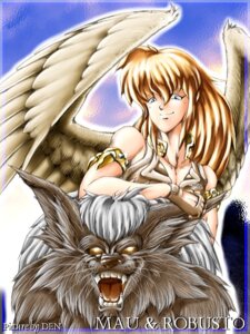 Rating: Safe Score: 0 Tags: 3:4 ambiguous_gender angel blonde_hair blue_eyes canid canine duo e621 feathered_wings feathers hair karabiner mammal open_mouth smile teeth whiskers white_hair wings yellow_eyes User: bunchy7s