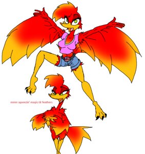 Rating: Safe Score: 0 Tags: anthro anthrofied avian banjo-kazooie beak bird breasts breegull e621 female green_eyes kazooie non-mammal_breasts rareware simple_background solo vinny_van_yiffy white_background User: bunchy7s