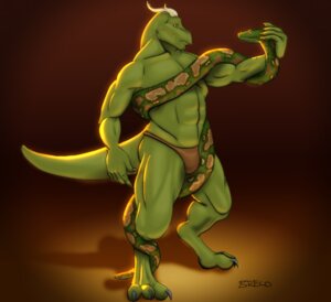 Rating: Questionable Score: 0 Tags: anthro bottomwear brelo_(artist) bulge clothed clothing dragon e621 green_body loincloth male muscular muscular_anthro muscular_male mythological_creature mythological_scalie mythology pose reptile scalie snake solo straps tail thong underwear User: bunchy7s
