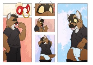 Rating: Questionable Score: 0 Tags: age_regression ageplay anthro clean_diaper clothed clothing diaper e621 infantilism male mammal moose_bmd object_in_mouth pacifier pacifier_in_mouth regression roleplay solo surprised tail unknown_species wearing_diaper white_diaper yellow_eyes User: bunchy7s