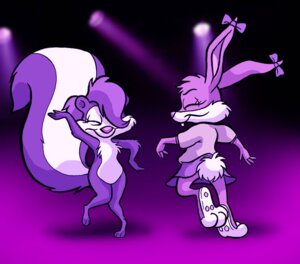 Rating: Safe Score: 0 Tags: 3_toes anatomically_inaccurate anatomically_inaccurate_pawpads anthro babs_bunny barefoot big_tail bottomwear buckteeth cheek_tuft chest_tuft clothing dana_simpson dancing duo e621 eyes_closed facial_tuft feet female fifi_la_fume fluffy fluffy_tail french fur hair happy huge_tail lagomorph leporid mammal mephitid nightclub nude pawpads pink_nose purple_body purple_clothing purple_feet rabbit skirt skunk smile soles striped_skunk tail teeth tiny_toon_adventures toes tuft warner_brothers User: bunchy7s
