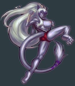 Rating: Questionable Score: 0 Tags: 2011 anthro areola bandage big_breasts breasts claws clothed clothing domestic_cat dragon e621 feet felid feline felis female fur furred_dragon furred_scalie grey_body grey_fur hair hindpaw horn huge_breasts hybrid long_hair looking_at_viewer looking_back mammal mythological_creature mythological_scalie mythology nipples paws pirate-cashoo purple_eyes scalie side_boob skimpy solo suspenders tail vanga white_hair User: bunchy7s