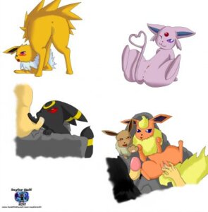 Rating: Explicit Score: 0 Tags: eevee eeveelution espeon female feral flareon fur furry_ears furry_tail human_on_feral jolteon nintendo pok&eacute;mon_(species) pokemon pokemon_(species) rule34 tail umbreon User: bunchy7s