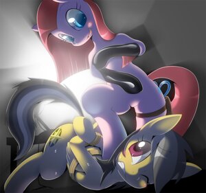Rating: Questionable Score: 0 Tags: bdsm bodily_fluids bondage bound brown_body brown_feathers conditional_dnp cutie_mark daring_do_(mlp) dominant dominant_female duo e621 earth_pony equid equine feathered_wings feathers female feral friendship_is_magic hasbro horse latex light mammal my_little_pony mythological_creature mythological_equine mythology nude oze pegasus pinkamena_(mlp) pinkie_pie_(mlp) pony quadruped sweat tail wings User: bunchy7s