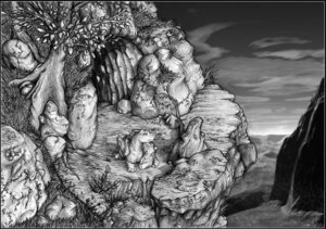 Rating: Safe Score: 0 Tags: cave cliff cuddling detailed_background dragon duo e621 female feral greyscale kaero_(kaerou) kartonis male monochrome mythological_creature mythological_scalie mythology ryoken scalie scenery User: bunchy7s