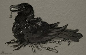 Rating: Safe Score: 0 Tags: 2012 ambiguous_gender avian beak bird black_body black_feathers corvid corvus_(genus) crow e621 feathers feral greyscale jewelry looking_at_viewer monochrome mouth_hold oce oscine passerine smile solo thief User: bunchy7s Rating: Safe Score: 0 Tags: 2012 ambiguous_gender avian beak bird black_body black_feathers corvid corvus_(genus) crow e621 feathers feral greyscale jewelry looking_at_viewer monochrome mouth_hold oce oscine passerine smile solo thief User: bunchy7s