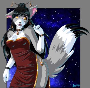 Rating: Safe Score: 0 Tags: alpha_channel anthro asian_clothing black_hair black_lips canid canine canis chinese_clothing chinese_dress clothing dress e621 ear_piercing east_asian_clothing female fur grey_body grey_fur hair lips mammal piercing solo tail wolf yellow_eyes zenia zenia_(character) User: bunchy7s