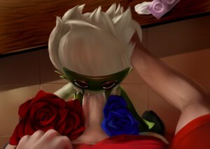 Rating: Explicit Score: 0 Tags: ambiguous_gender bodily_fluids bottomless clothed clothing condom digital_media_(artwork) duo e621 elemental_creature elemental_humanoid erection faceless_character faceless_male fellatio first_person_view flora_fauna flower flower_creature flower_humanoid generation_4_pokemon genitals head_grab human humanoid interspecies looking_at_viewer looking_up male mammal nintendo not_furry oral oral_penetration penetration penile penis plant plant_humanoid plantpenetrator pokemon pokemon_(species) pokephilia red_eyes roserade saliva sex sexual_barrier_device User: bunchy7s