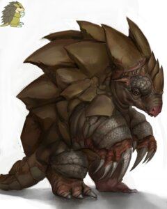 Rating: Safe Score: 0 Tags: 4:5 ambiguous_gender claws e621 feral generation_1_pokemon hybrid mammal nintendo pangolin pokemon pokemon_(species) realistic sandslash simple_background solo soupandbutter spikes tail what_has_science_done white_background User: bunchy7s
