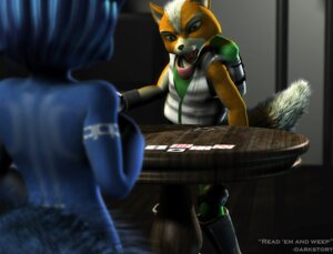 Rating: Questionable Score: 0 Tags: 3d_(artwork) anthro blue_body blue_fur blue_hair canid canine canon_couple card card_game charleyfox_(modeler) clothed clothing darkstory_(artist) detailed_background diamonds_(suit) digital_media_(artwork) duo e621 eight_of_hearts female five_of_hearts four_of_diamonds fox fox_mccloud fox_mccloud_(charleyfox) fur furniture gaming hair heart_symbol hearts_(suit) inside krystal_(charleyfox) krystal_(star_fox) male mammal nintendo open_mouth playing_card star_fox strip_poker suit_symbol surprised table white_body white_fur wood wood_furniture wood_table User: bunchy7s