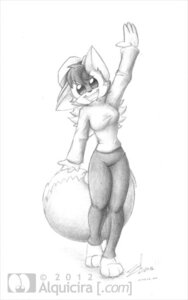 Rating: Safe Score: 0 Tags: 2012 alquicira anthro artist_name barefoot biped bottomwear breasts clothed clothing dated dipstick_tail e621 feet female fluffy fluffy_tail front_view full-length_portrait fully_clothed graphite_(artwork) greyscale hat headgear headwear looking_at_viewer mammal markings medium_breasts monochrome pants paws plantigrade portrait pose raised_hand signature simple_background sketch smile solo tail tail_markings text tight_bottomwear tight_clothing traditional_media_(artwork) walking white_background white_tail_tip User: bunchy7s