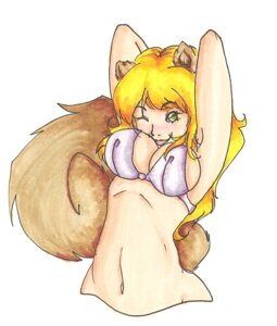 Rating: Safe Score: 0 Tags: anthro belly bikini blonde_hair breasts clothed clothing e621 female foxielove hair hands_behind_head looking_at_viewer loray mammal navel one_eye_closed rodent sciurid skimpy smile solo swimwear tail tight_clothing tree_squirrel two-piece_swimsuit wide_hips User: bunchy7s