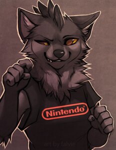 Rating: Safe Score: 0 Tags: 2013 anthro black_clothing black_topwear blaze_(marking) brown_eyes canid canine canis clothing digital_media_(artwork) e621 facial_markings falvie fangs female fighting_pose fur grey_body grey_fur half-length_portrait head_crest head_markings looking_away mammal markings nintendo portrait pose shirt shirt_logo solo teeth topwear watermark wolf User: bunchy7s Rating: Safe Score: 0 Tags: 2013 anthro black_clothing black_topwear blaze_(marking) brown_eyes canid canine canis clothing digital_media_(artwork) e621 facial_markings falvie fangs female fighting_pose fur grey_body grey_fur half-length_portrait head_crest head_markings looking_away mammal markings nintendo portrait pose shirt shirt_logo solo teeth topwear watermark wolf User: bunchy7s