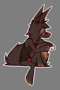 Rating: Safe Score: 0 Tags: alpha_channel ambiguous_gender anthro biped brown_body brown_fur clothing e621 ear_piercing fur hi_res octonnibal outline piercing red_nose shirt simple_background sitting soap_(character) solo tan_body tan_fur topwear transparent_background underwear User: bunchy7s