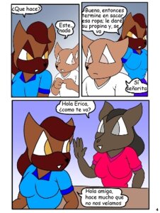 Rating: Questionable Score: 0 Tags: anthro brown_hair canid canine canis clothing comic domestic_dog e621 female group hair la_venta low_res male mammal panties por_furryart spanish_text text translated trio underwear User: bunchy7s