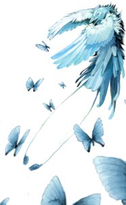 Rating: Safe Score: 0 Tags: 2007 ambiguous_gender arthropod avian beak bird blue_theme butterfly cool_colors e621 feathers feral group hi_res insect lepidopteran pira simple_background white_background User: bunchy7s