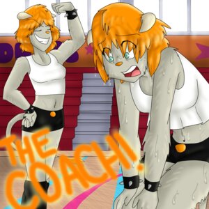 Rating: Questionable Score: 0 Tags: 1:1 aged_up anthro bodily_fluids bottomwear bracelet cartoon_network clothing e621 english_text female gym hair hi_res horn jamie_russo jewelry midriff namygaga red_hair shorts solo spiked_bracelet spikes sweat text the_amazing_world_of_gumball unknown_species User: bunchy7s