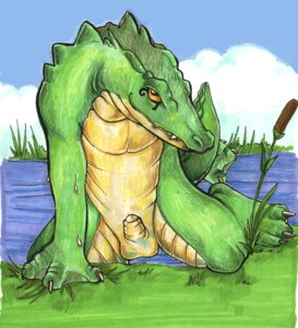 Rating: Explicit Score: 0 Tags: alligator alligatorid amber_eyes anthro balls crocodile crocodilian e621 flaccid genitals glans looking_at_viewer male penis reptile scalie smile solo studpup swamp tail teeth water User: bunchy7s Rating: Explicit Score: 0 Tags: alligator alligatorid amber_eyes anthro balls crocodile crocodilian e621 flaccid genitals glans looking_at_viewer male penis reptile scalie smile solo studpup swamp tail teeth water User: bunchy7s
